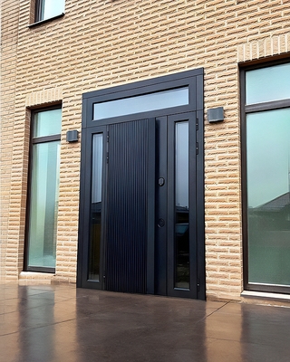 Входная группа с остеклением Входная группа с остеклением